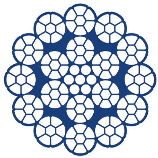 19x7 COMPACT SEMI ROTATION RESISTANT WIRE ROPES