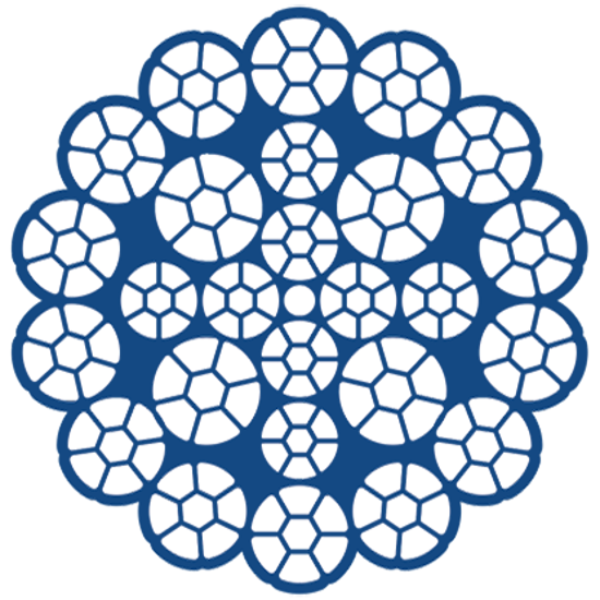 26x7 COMPACT ROTATION RESISTANT WIRE ROPES