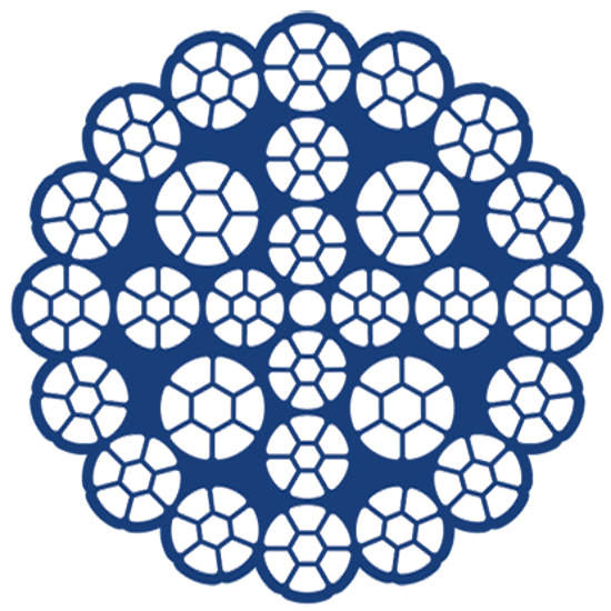 28x7 COMPACT ROTATION RESISTANT WIRE ROPES