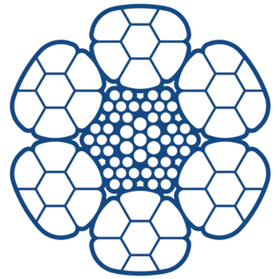 6X7+IWRC SWAGED WIRE ROPES
