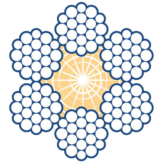 6x19 W FC GENERAL PURPOSE WIRE ROPES