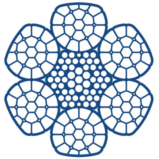 Forest I 6x25 SWAGED WIRE ROPES